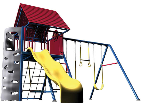 Lifetime Metal Playset with Clubhouse - Primary Color